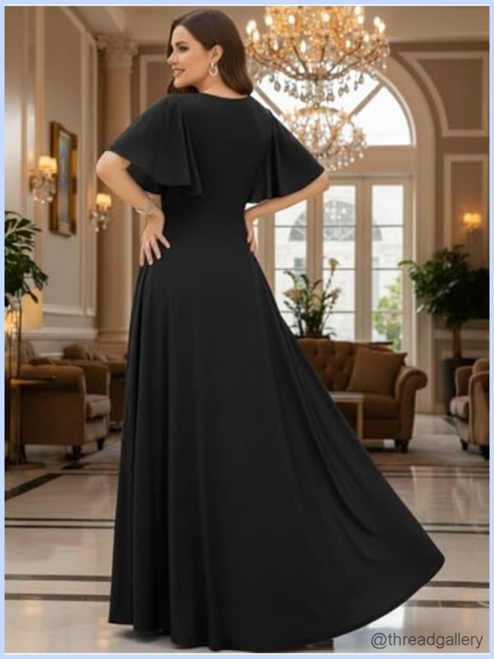 KOH KOH Womens Long Elegant Bridesmaid Evening Cocktail Modest Maxi Dress - Picture 4 of 6